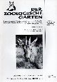 Der Zoologische Garten  Der Zoologische Garten 57.Band 1987 Hefte 1 bis 5/6 (4 Hefte) komplett 