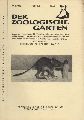 Der Zoologische Garten  Zeitschrift fr die gesamte Tiergrtnerei 