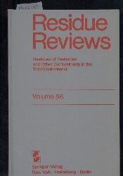 Residue Reviews  Volume 56 