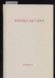 Residue Reviews  Volume 49 
