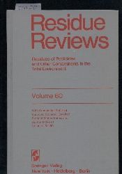 Residue Reviews  Volume 60 