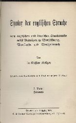 Krger,Gustav  Syntax der englischen Sprache vom englischen und deutschen 