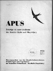 Apus  2.Band 1970-1972, Hefte 1 - 5/6 (5 Hefte) 