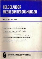 Helgolnder Meeresuntersuchungen  Helgolnder Meeresuntersuchungen Volume 42,No.3-4,1988 