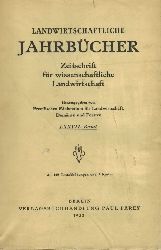 Landwirtschaftliche Jahrbcher  Landwirtschaftliche Jahrbcher LXXII. Band 1933 