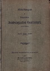 Deutsche Dendrologische Gesellschaft  Mitteilungen 1928 (Jahrbuch) 