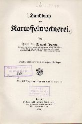 Parow,Edmund  Handbuch der Kartoffeltrocknerei 