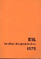 Kuratorium fr Technik und Bauwesen  Verffentlichungsverzeichnis 1978 
