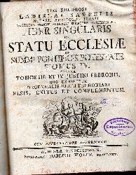 Sappelii,Ladislai  Liber singularis de statu ecclesiae et summi pontificis potestate 