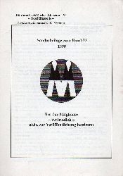 Frderkreis Zucker-Museum e.V.  Sonderbeilage zum Band 33 1998 