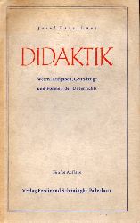 Esterhues,Josef  Didaktik.Wesen,Aufgaben,Grundzge und Formen des Unterrichts 