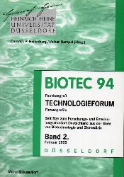 Hollenberg,Cornelis P.+Volker Hempel (Hsg.)  Biotec 94 Fachkongre Technologieforum Firmenprofile 