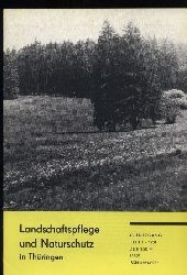 Landschaftspflege und Naturschutz in Thringen  Landschaftspflege und Naturschutz in Thringen 18. Jahrgang 1980 