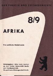 Ansprenger,Franz  Afrika. Eine politische Lnderkunde 