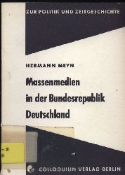 Meyn,Hermann  Massenmedien der Bundesrepublik Deutschland 