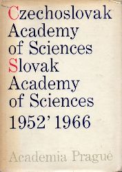 Czechoslovak Academy of Sciences  Czechoslovak Academy of Sciences Slovak Academy of Sciences 1952,1966 