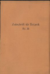 Zeitschrift fr Botanik  Zeitschrift fr Botanik 38. Band 1942/43 