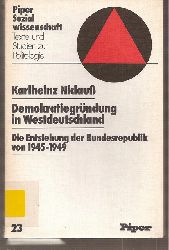 Niclau,Karlheinz  Demokratiegrndung in Westdeutschland 