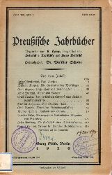 Preuische Jahrbcher  Preuische Jahrbcher Band 180.1920, Heft 1 (1 Heft) 
