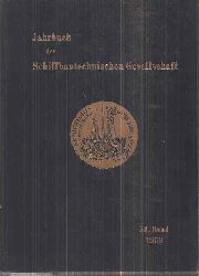 Schiffbautechnische Gesellschaft Hamburg  Jahrbuch. 53. Band. 1959 