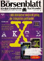 Brsenblatt fr den Deutschen Buchhandel  Brsenblatt fr den Deutschen Buchhandel 164.Jahrgang Januar 1997 
