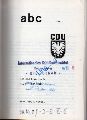 Bundesgeschftsstelle der CDU Bonn (Hsg.)  ABC der CDU.Kleines Handbuch der CDU-Politik 
