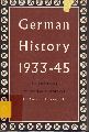 Mau,Hermann+Helmut Krausnick  German History 1933-45 