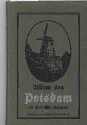 Potsdam  Leporello-Album von Potsdam in 16 historischen Ansichten 