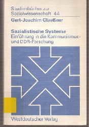 Glaener,Gert-Joachim  Sozialistische Systeme 
