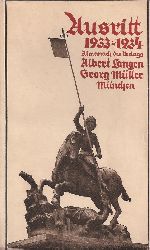 Ausritt 1933/1934  Almanach des Verlages Albertlangen / Georg Mller 