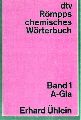 hlein,Erhard  Rmpps Chemisches Wrterbuch (3 Bnde) 