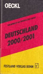 Oeckl,Albert (Hrsg.)  Taschenbuch des ffentlichen Lebens Deutschland 2000/2001 