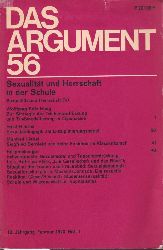 Das Argument  Zeitschrift fr Philosophie und Sozialwissenschaften.Nr. 56 