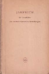 Autorenkollektiv  Jahrbuch fr Geschichte der Deutsch-Slawischen Beziehungen und 