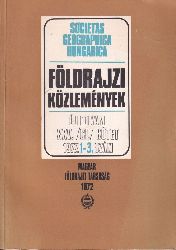 Societas Geographica Hungarica  Fldrajzi Kzlemenyek 