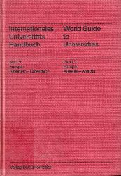 Internationales Universitts-Handbuch  Internationales Universitts-Handbuch Teil I / 1 Europa: 