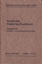 Fachschaft fr Foxterrier (im RDJ) (Hsg.)  Deutsches Foxterrier-Zuchtbuch Band XXXII Nr. 68001-75350 