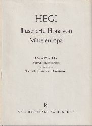 Hegi,Gustav  Illustrierte Flora von Mittel-Europa Band IV. 1. Teil Dicotyledones 