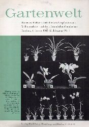 Gartenwelt  Illustrierte Fachzeitschrift fr den Zierpflanzenbau,fr Baumschulen 