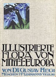 Hegi,Gustav  Illustrierte Flora von Mitteleuropa Band V. 3.Teil: Dicotyledones 