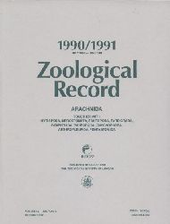 Zoological Record  Volume 127 - Arachnida. Section 12. July 1990 - June 1991 