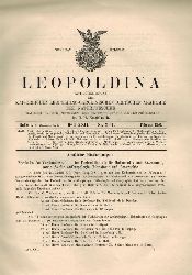 Knoblauch, C. H. [Hrsg.]  Leopoldina Zweiundzwanzigstes Heft 1886 Nr. 1 bis 24 