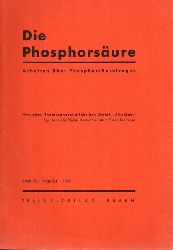 Die Phosphorsure  Band 25.1965-Folge 3/4 und 5/6 