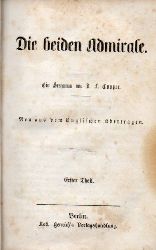 Cooper,J.F.  Die beiden Admirale Erster bis Dritter Theil (1 Buch) 
