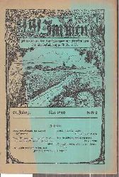Uns Immen  21.Jahrgang 1940 Heft 1 und 2 (2 Heft) 