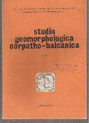 Polska Akademia Nauk  studia geomorphologica carpatho - balcanica Vol. V 