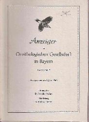 Ornithologische Gesellschaft in Bayern  Anzeiger Band 8 Heft Nr. 3 
