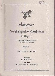 Ornithologische Gesellschaft in Bayern  Anzeiger Band 8 Heft Nr. 5 