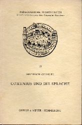 Geissler,Heinrich  Comenius und die Sprache 