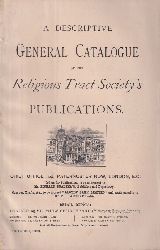 Religions Tract Society  A descriptive General Catalogue of the Religions Tract Society